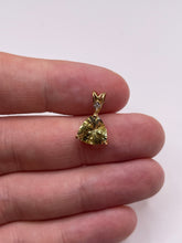 Load image into Gallery viewer, 9ct gold quartz and diamond pendant
