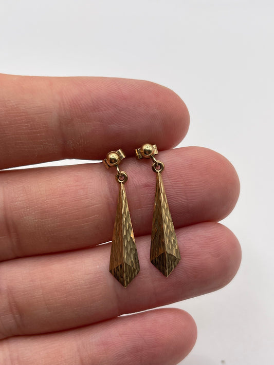 9ct gold earrings