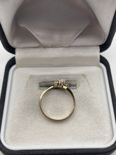 Load image into Gallery viewer, 9ct gold opal and diamond ring
