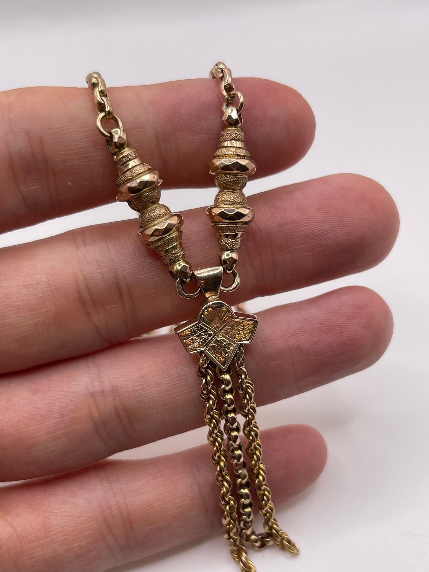 9ct rose gold chain 204