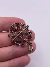 Load image into Gallery viewer, Antique 9ct gold paste and pearl pendant

