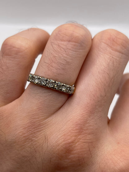 18ct gold 1ct diamond ring