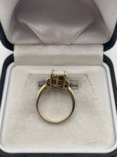 Load image into Gallery viewer, 9ct gold opal and diamond ring
