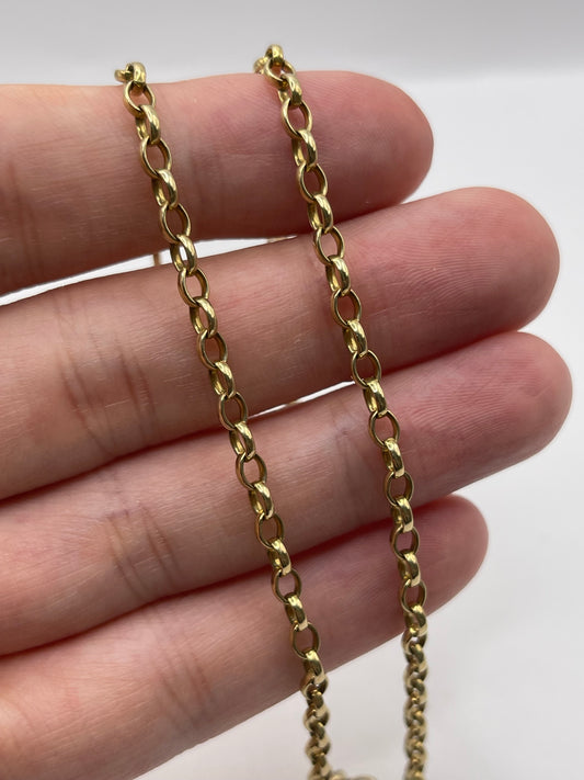9ct gold chain 449