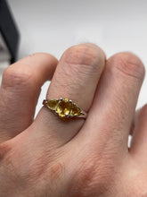 Load image into Gallery viewer, Silver citrine ring
