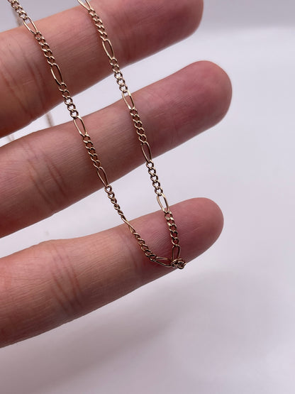 9ct rose gold chain 201