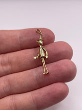 Load image into Gallery viewer, 9ct gold puppet charm
