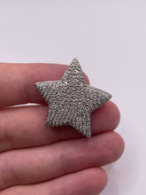 Load image into Gallery viewer, Heavy 18ct white gold diamond star pendant
