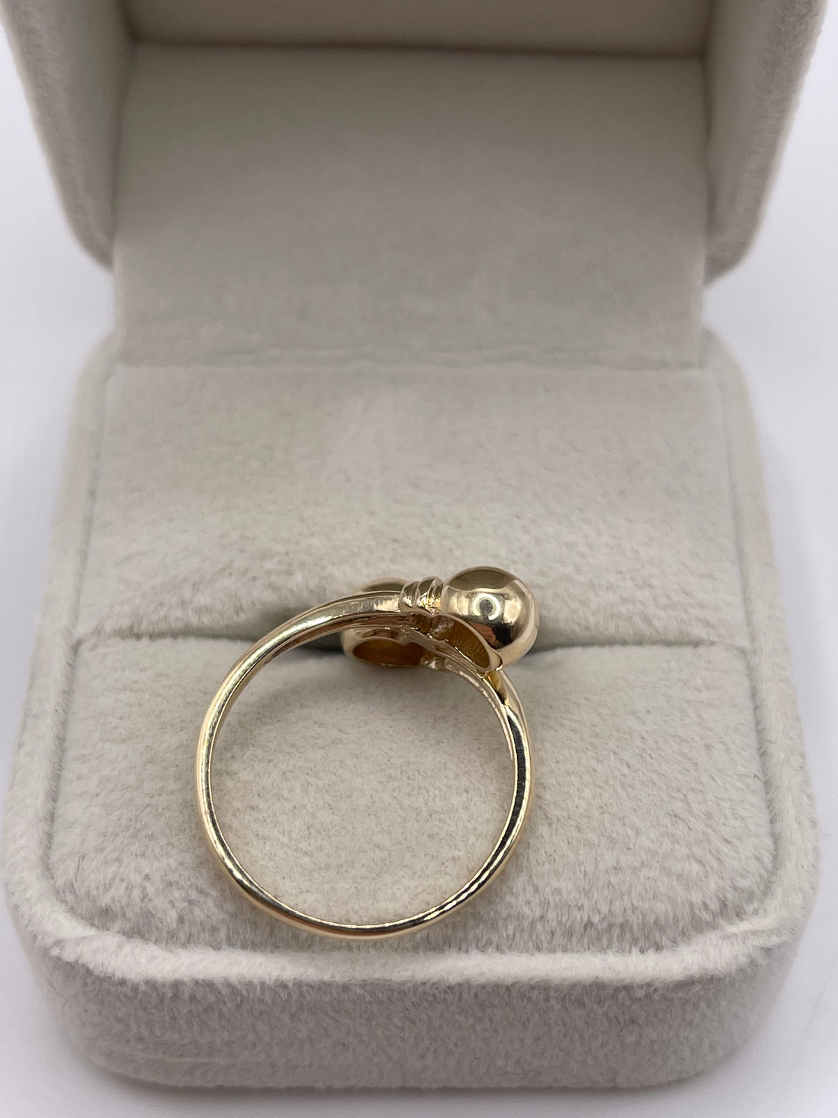 9ct gold torque ring