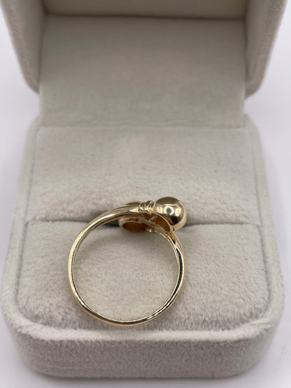 9ct gold torque ring