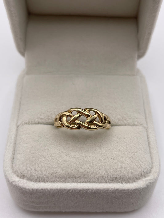 9ct gold Celtic ring
