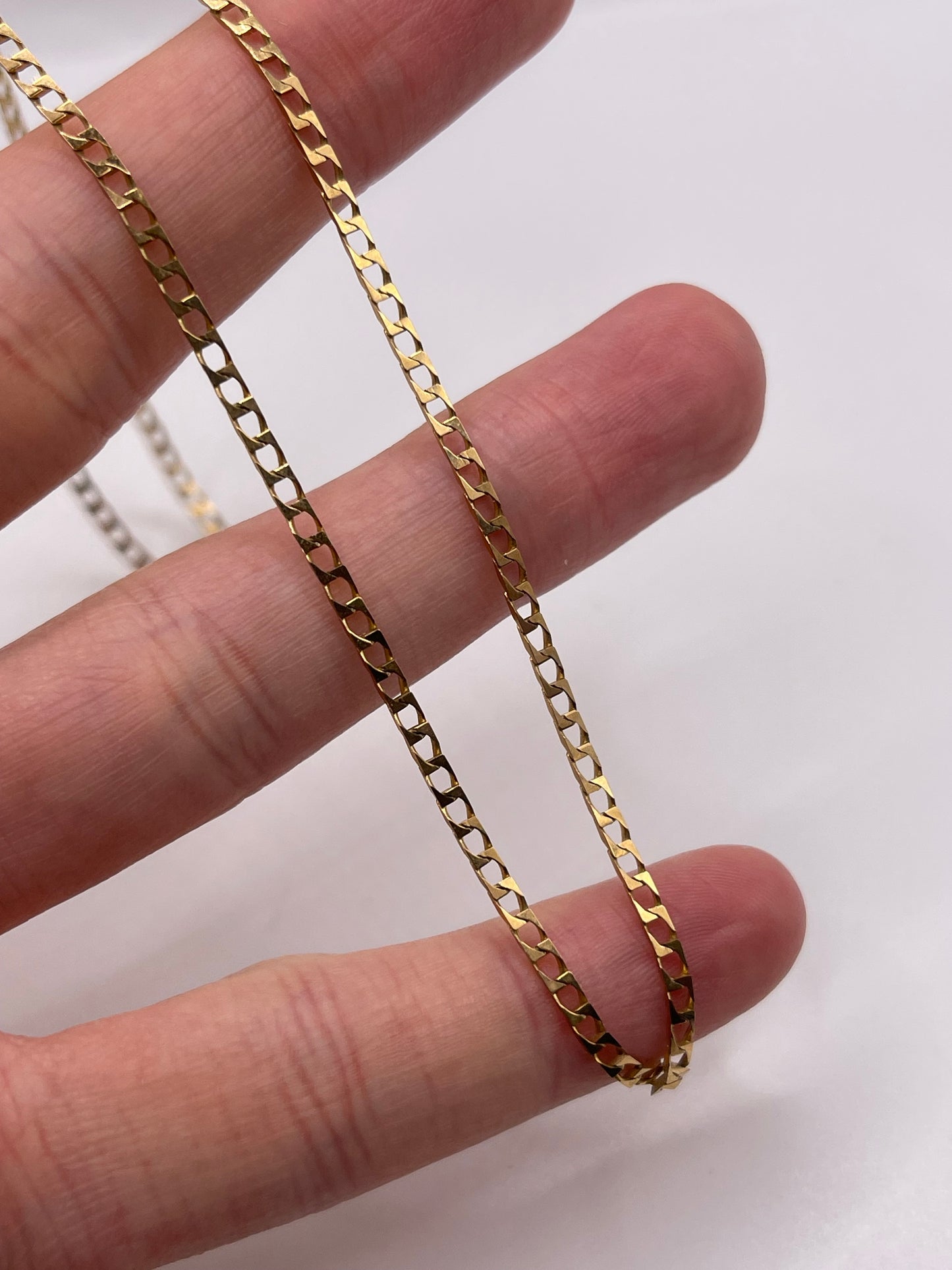 9ct gold chain 161