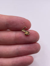 Load image into Gallery viewer, 9ct gold diamond initial Z charm

