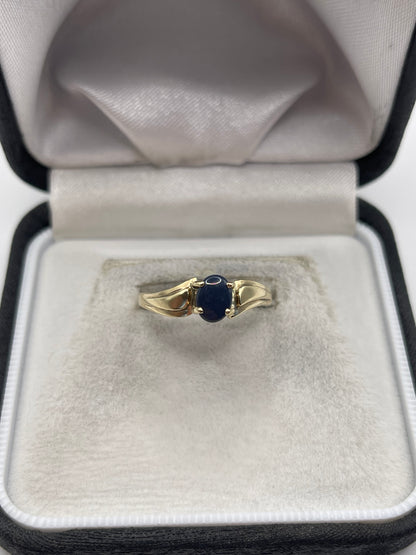 9ct gold opal ring