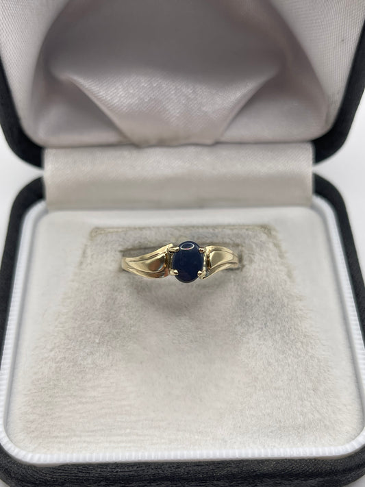 9ct gold opal ring