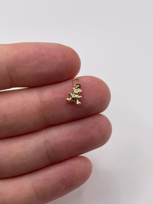 9ct gold bear charm