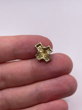 Load image into Gallery viewer, 9ct gold diamond cross pendant
