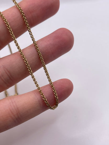 9ct gold chain 207