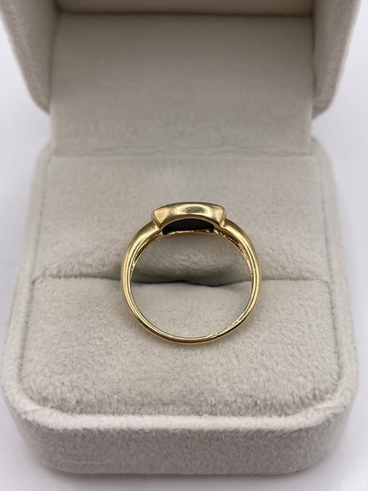 9ct gold opal triplet ring