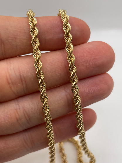 9ct gold chain 447