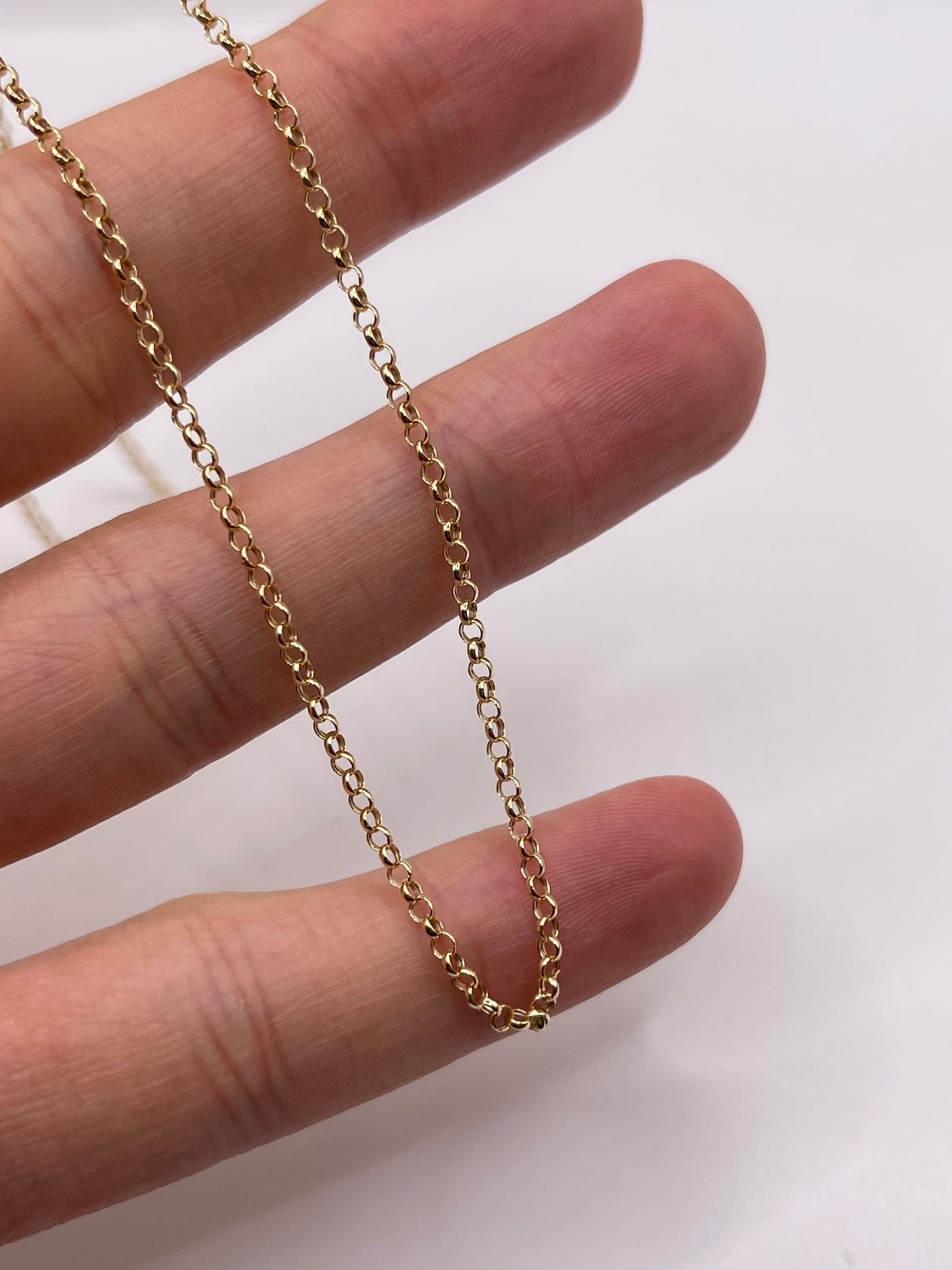 9ct gold chain 257