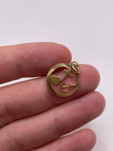 Load image into Gallery viewer, 9ct gold hope, faith and charity charm
