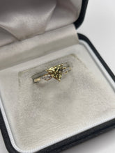 Load image into Gallery viewer, 9ct gold quartz and diamond ring
