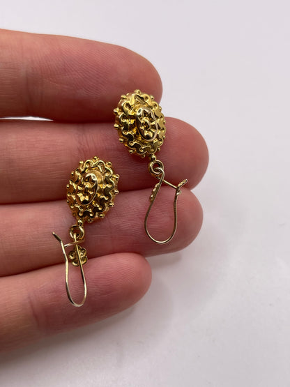 9ct gold earrings