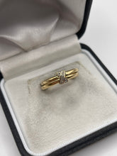 Load image into Gallery viewer, 9ct gold diamond ring
