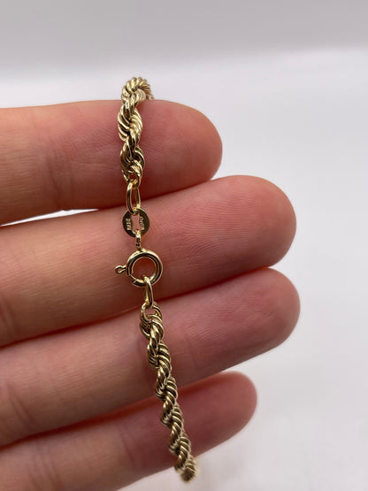 9ct gold bracelet