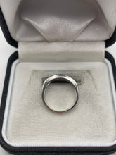 Load image into Gallery viewer, 9ct white gold amethyst and diamond ring
