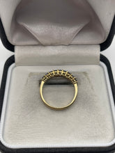 Load image into Gallery viewer, 9ct gold tanzanite ring
