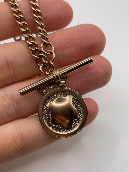 9ct rose gold chain 495