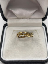 Load image into Gallery viewer, 9ct gold diamond ring
