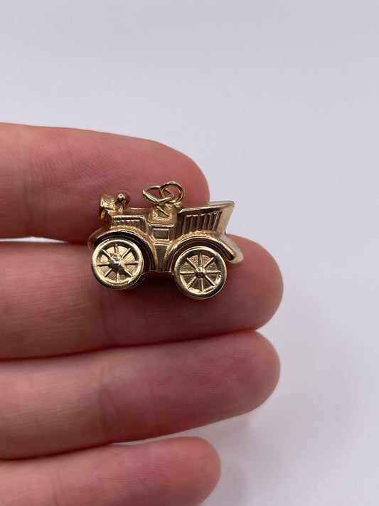9ct gold car charm
