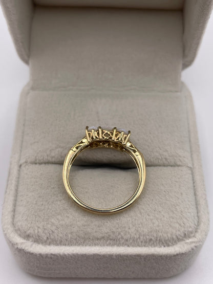 9ct gold opal ring