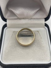 Load image into Gallery viewer, 9ct gold engraved band
