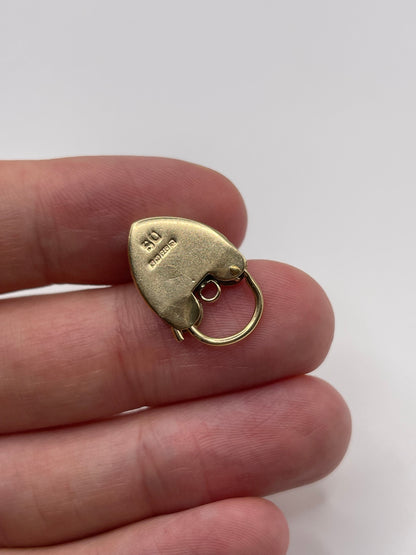 9ct gold padlock 70