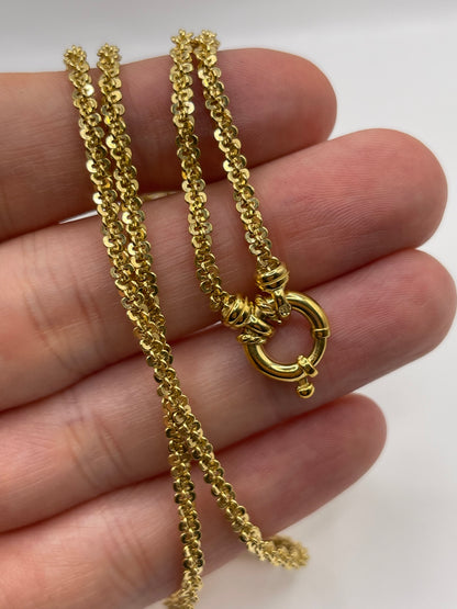 9ct gold chain 187