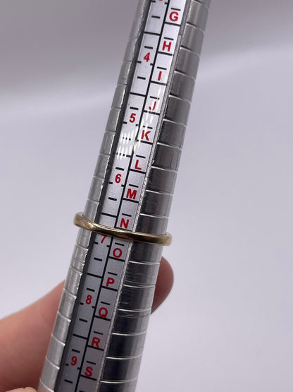 9ct gold amethyst ring