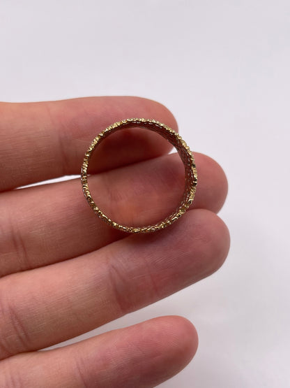 9ct gold diamond eternity ring