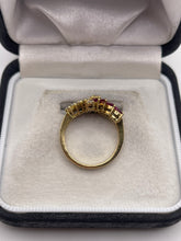 Load image into Gallery viewer, 18ct gold ruby and diamond ring
