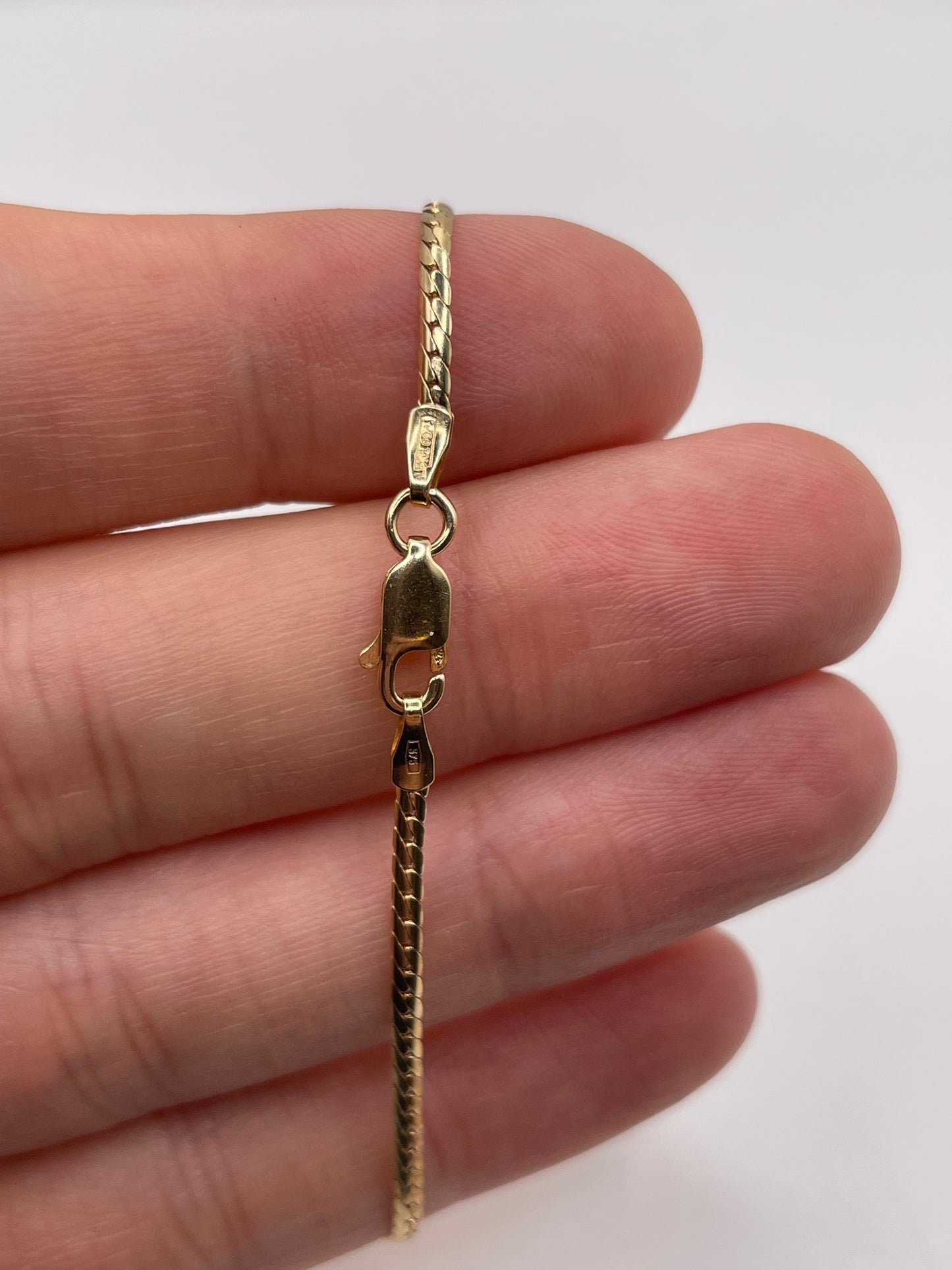 9ct gold ruby and diamond bracelet