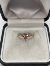 Load image into Gallery viewer, 9ct rose gold morganite ring
