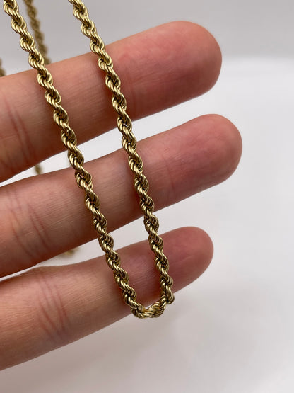 9ct gold chain 449