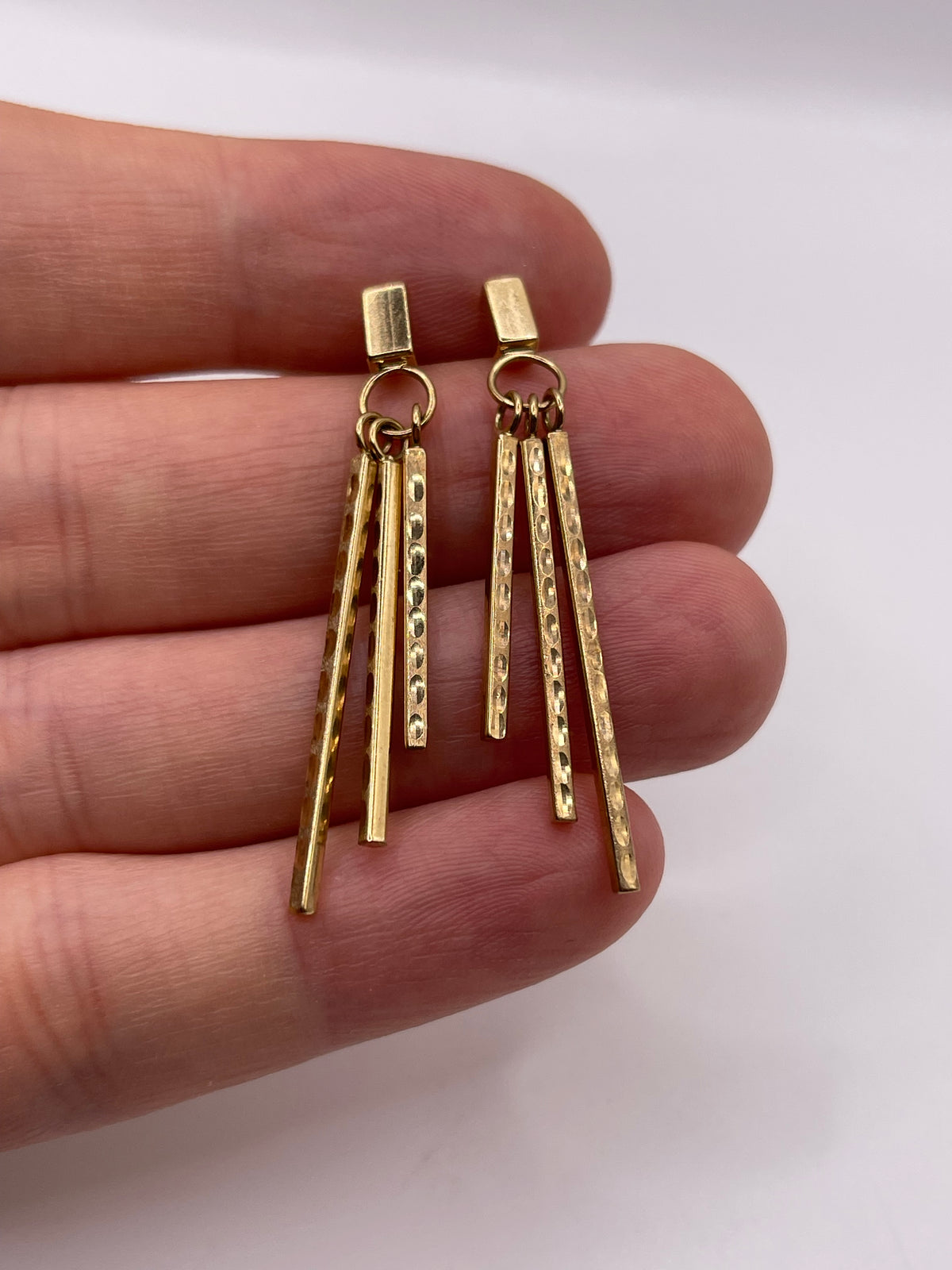 9ct gold earrings
