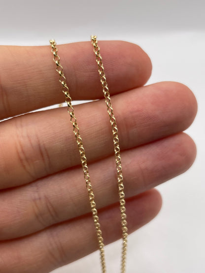 9ct gold chain 263