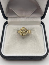 Load image into Gallery viewer, 9ct gold Celtic cross ring
