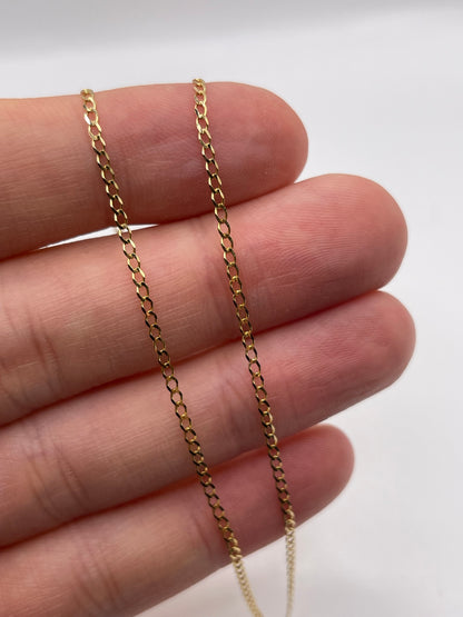 9ct gold chain 236