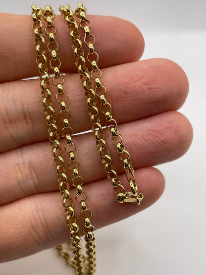 9ct gold chain 542
